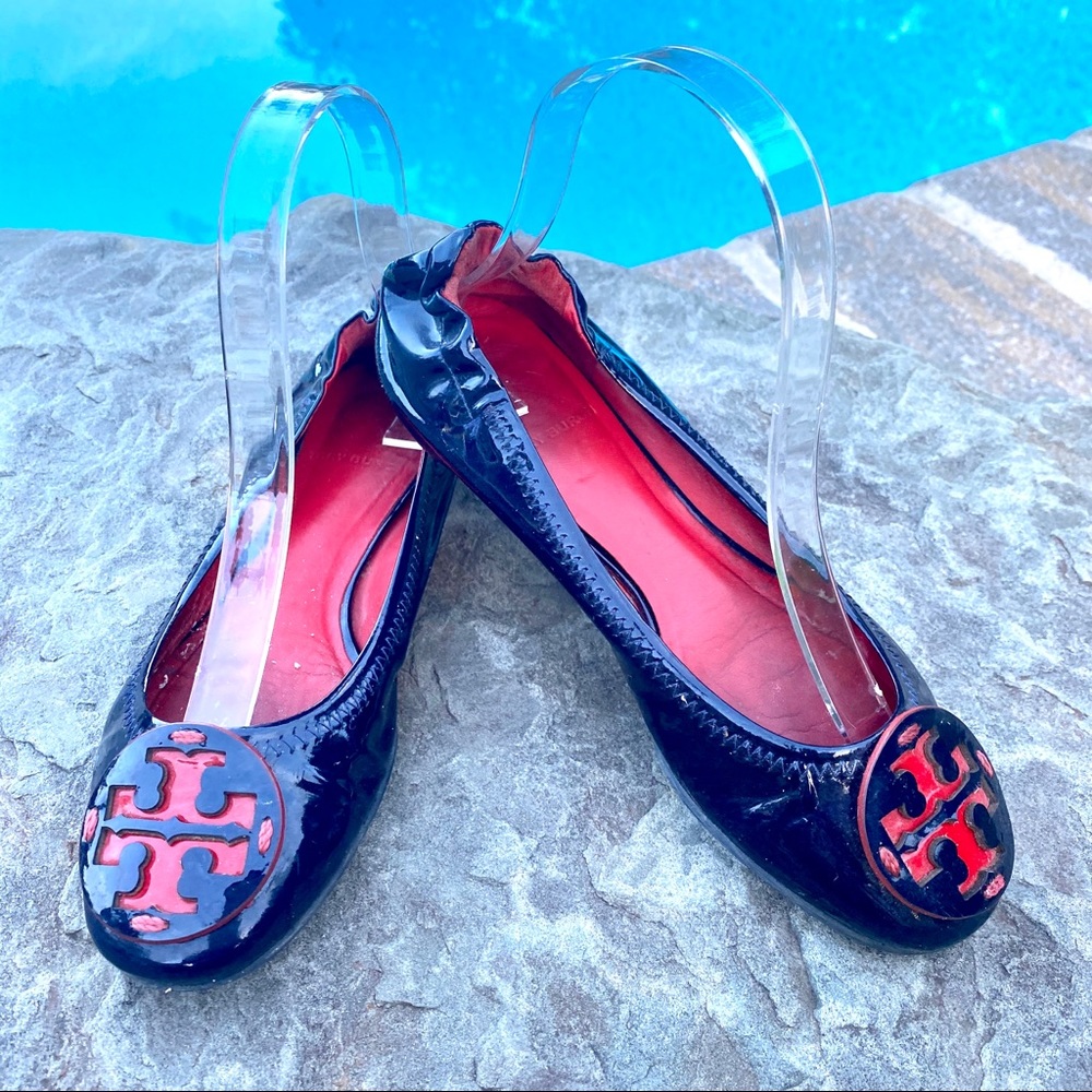 Tory Burch Patent Ballet Flats SZ 5.5